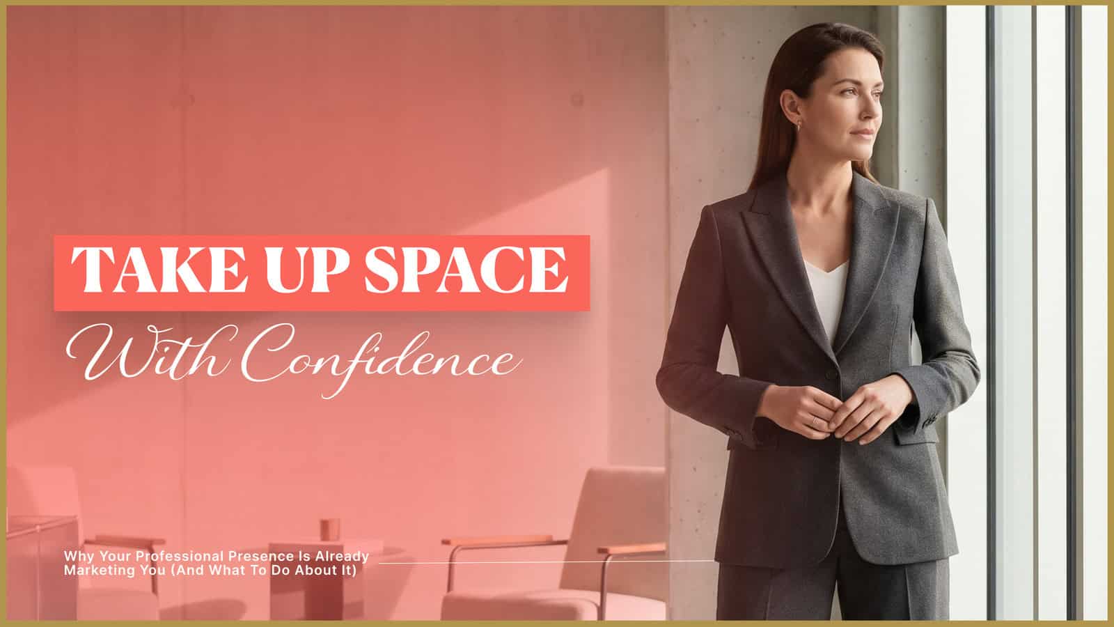 Power dressing for female lawyers - take up space with confidence and executive presence