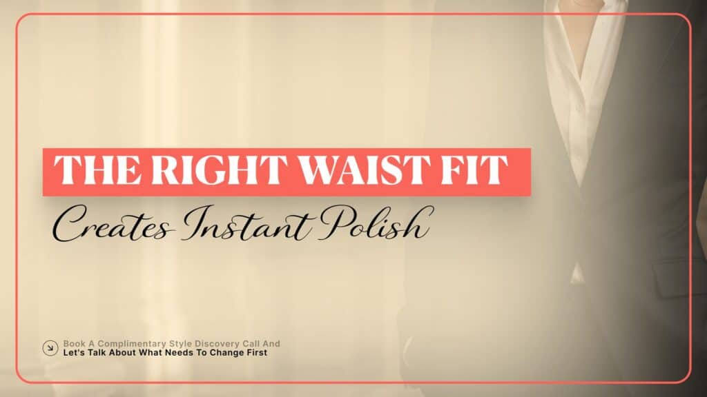 The right blazer waist fit creates instant polish for a woman lawyer
