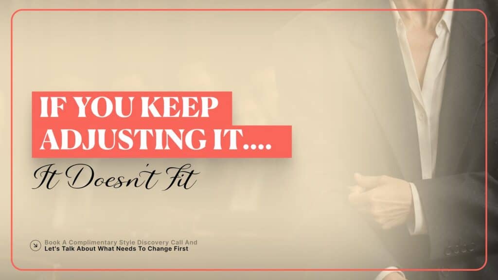 Courtroom attire fit test for women attorneys: if you keep adjusting it, it does not fit
